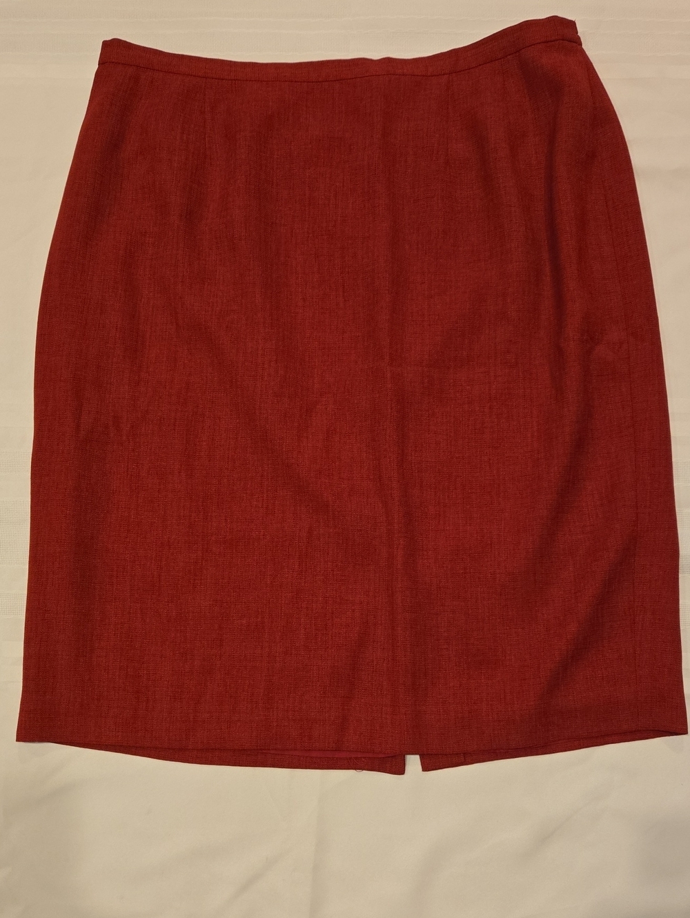 Worthington Deep Red Pencil Skirt